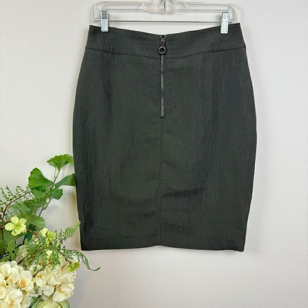 ARMANI COLLEZIONI skirt | vintage | curvy pencil skirt brown | medium